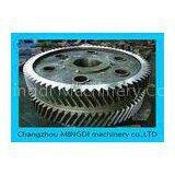 Forged , Machined , Heat Treated Single Helical Gear Bevel Wheel OEM thumbnail-1