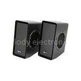 High End Rectangle two driver stereo hi fi speaker for cell phone / Tablet / Ipad