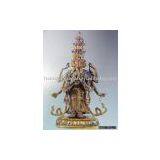 Antique Bronze Gold Collectibles Buddha thumbnail-1