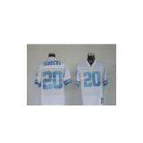 Reebok NFL Jerseys Detroit Lions #20 Barry Sanders White thumbnail-1