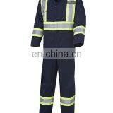 High Performance Orange Fire Retardant Nomex Coverall With Safety Reflective Strip Used in Aviation thumbnail-4