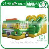 HI Hot Custom PVC Car Kids Inflatable Slide Bouncy for Sale