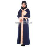 2017 Wholesale Front Open New Model Abaya in Dubai Drop Shipping Fashion Muslim Dress Abaya 2017 thumbnail-4