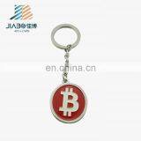 New Design Custom Painted Bit Coin Keychain for Wholesale