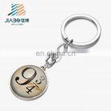 Wholesale Cheap Metal Custom Logo Printed Retractable Keychain/keyring