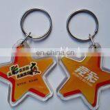 Plastic Acrylic Clear Witn Any Logo Motorcycle Keychain thumbnail-5