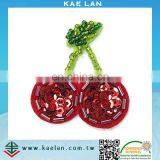 Custom Heart Shape Design Sequin Embroidery Patch thumbnail-5