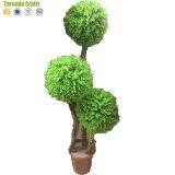 Wholesale Artificial Fake Plastic Topiary Boxwood Hedge Balls Spiral Tree thumbnail-2