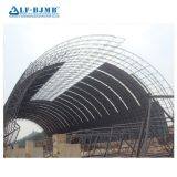 Long Span Steel Coal Storage Shed Space Grid Frame Structures Dry Coal Shed thumbnail-2