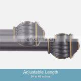 Single/Double Customized Size Grommet Curtain Rods Window Curtain Rods for Window Curtains thumbnail-2