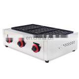 Gas 3 Plate Takoyaki Machine Fish Grill Pan thumbnail-1