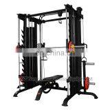 Professional Commercial Gym Strength Machine Free Weight YW-1761 Smith and Multi Functional Trainer Machine thumbnail-1