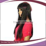 Cheap Long Straight Black Straight Japanase Girls Cospaly Hair Wigs thumbnail-2