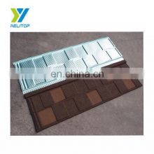 Stone Chip Coated Metal Roofing Shingles made in China