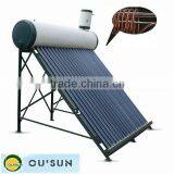 Thermosyphon Copper Pipe Pre-heating Solar Water Heater