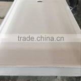 Cultured Marble Shower Pan With Stainless Steel Drain Cover, Shower Base, Shower Tray thumbnail-1