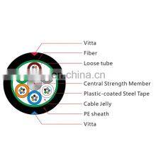 Hanxin GYTS Stranded Loose Tube Armored Outdoor Fiber Optic Cables With PE Outer Sheath Prevent Water Ingress thumbnail-2