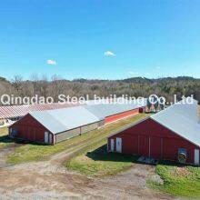 Prefabricated Light Steel Frame Chicken House/ Chicken Farm Shed Steel Structure Light Steel Structure Poultry Farm House thumbnail-1