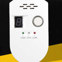 Wired Gas Alarm With LED Display/stand Alone Alarm/Gas Alarm(wechat:13510231336) thumbnail-2