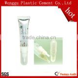 16mm Clear Transparent plastic custom lip balm tube,lip gloss packaging 20ml plastic tube