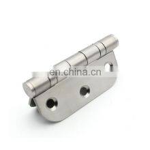 American Style Double Security Folding Hinges 3.5 Inch SS Iron Ball Bearing Door Hinge Round Corner Door Hinge