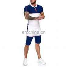 Men Casual Tracksuit Summer Outfits T-Shirts and Shorts Running Jogging Sports Suit Set thumbnail-1
