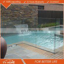 YY Tempered Balcony Glass Stair Railing Cost Balustrade Aluminum Handrail Balustrade thumbnail-2
