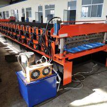 Wholesale Price Double-Layer Corrugated Acanalado and Trapezoidal Tr4 Tr5 Roofing Sheet Cold Roll Forming Building Material Making Machine thumbnail-4