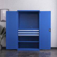 Metal Garage Storage Tool Cabinet Heavy Duty Tool Kit Workshop Workbench Steel Tool Cabinet thumbnail-4