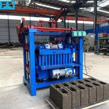 Semi-automatic Concrete and Cement Paver, Road Sand Laying Machine, Hollow Brick Making Machine for Sale Brick Maker Machinery