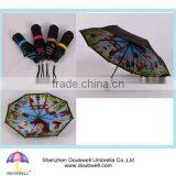 Small Manual Open Promotional Foldable Umbrella In Custom Design