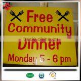 18*24 Coroplast Garden Yard Sign With Wire Stake thumbnail-4