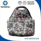 High Quality Camo Neoprene Lunch Bag Coated With Aluminium Inside