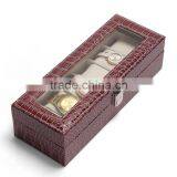 C100 ANPHY Crocodile Skin Imitation Watch Box High Grade 6 Units thumbnail-2