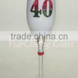 Wholesale White Colored Wine Glass thumbnail-1