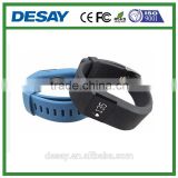 Desay Call/SMS/QQ/Wechat OLED Exercise Smart Heart Rate Wristband iOS 7.1 +, Android 4.3 + DS-B509