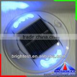 3*2pcs High Brightness LED Solar Road Safety Stud,Fiberglass Driveway Markers