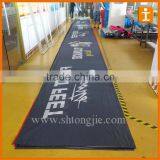 Shanghai Tongjie Outdoor Fence Mesh Banner / PVC Banner in Roll,Hem and Grommet Added thumbnail-6