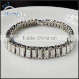 Latest Crystal Hip Hop cz Bracelets thumbnail-1