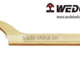 Hook Wrench Aluminium Bronze/Beryllium Copper (non sparking tools) High-quality WEDO TOOLS