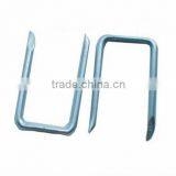 Barbed U-shape Nails/Square Bottom U Shaped Nail (ISO9001) Quality Choice thumbnail-6