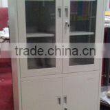 High Glass Office Steel Storage Cabinet Office/kitchen/living Cupboard Furniture thumbnail-3