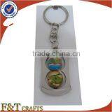 Make Your Own Keychain With Custom Cool Design Alloy Peace Sign Printing Logo thumbnail-2
