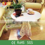 Hot Sale Modern Wood Round Coffee Table Fish Tank Coffee Table Bases Only thumbnail-1
