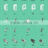 VC2700 Gauge Set for YAMATO/sewing Machine Spare Parts