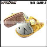 Washable Cartoon Slipper Bedroom , Solf Plush Animal Slipper Custom thumbnail-2