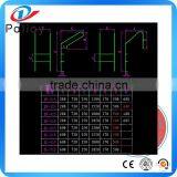 New Styles Swimming Pool Stainless Steel Folding Ladder thumbnail-3