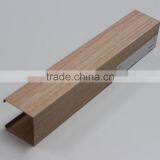 Various Wood Grain Easy to Connect Suspended Metal Ceiling U Aluminum Screen Ceiling Tiles thumbnail-1