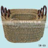 Household Straw Basket Promotion Set