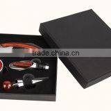 Promotional New Design High Quality Paper Box Wine Gift Box, Luxury Wine Opener Tool Gift Set With Paper Box Packed thumbnail-4